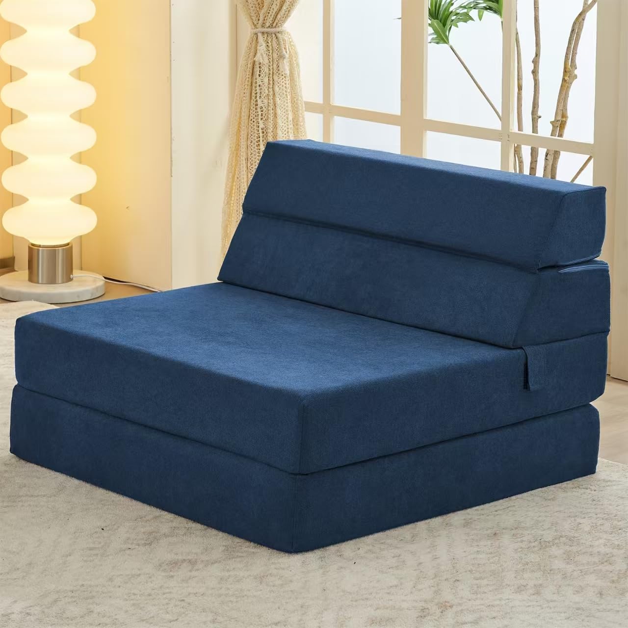 Amazon.com: jela Foldable Sofa Bed Soft Foam Convertible Sleeper